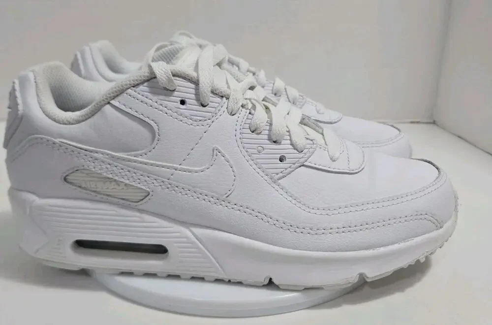 Nike Air Max Triple White Kids Youth CD6864-100 Size 6Y